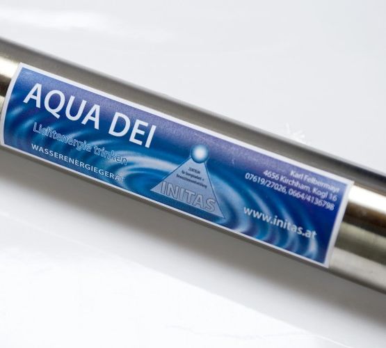 Aqua Dei Lichtenergie trinken